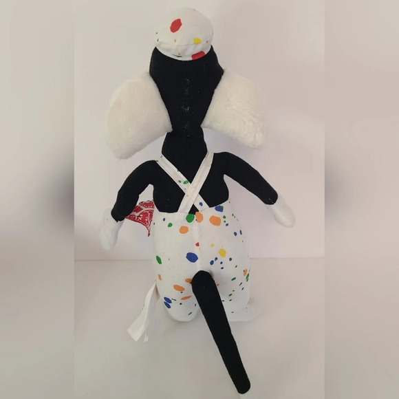 Vintage‎ 1998 Looney Tunes Sylvester Cat Plush 13" Painter Overalls - Picture 3 of 6